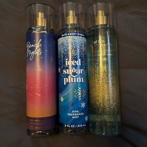 Beach Night, Iced Sugar Plum, At The Beach Scents
